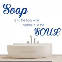 Sticker decorativ Soap to the body - Sticker pentru baie sau camera de copii